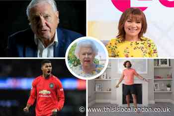 Queen's Birthday Honours 2020: These are the celebrities on the list