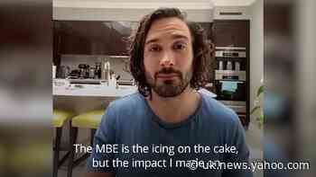Joe Wicks: Being honoured with an MBE is a dream come true