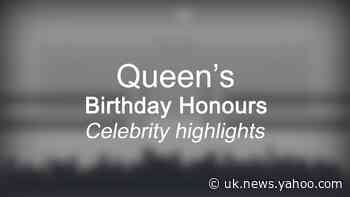 Queen's Birthday Honours: Celebrity highlights