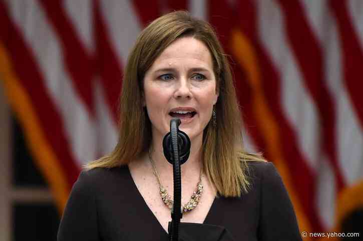 Amy Coney Barrett didn't disclose 2 talks with anti-abortion groups to the Senate