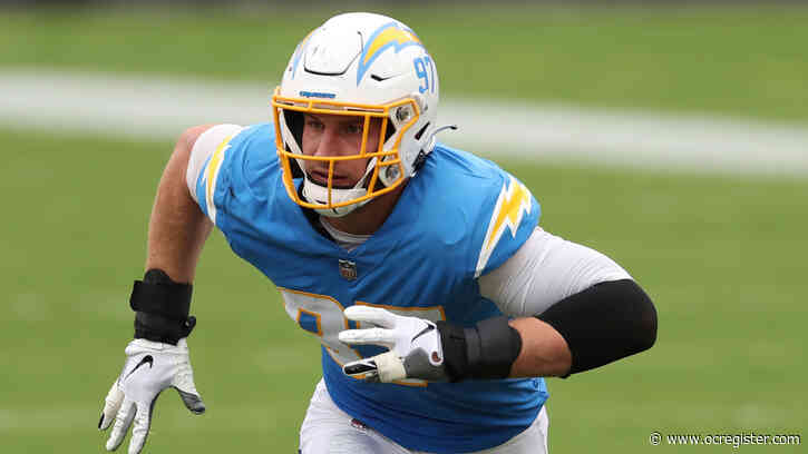 Chargers’ Joey Bosa feeling ‘a little beat up’ shouldering defensive load