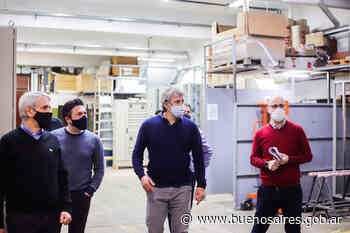 Felipe Miguel visitó una industria en Parque Avellaneda - buenosaires.gob.ar