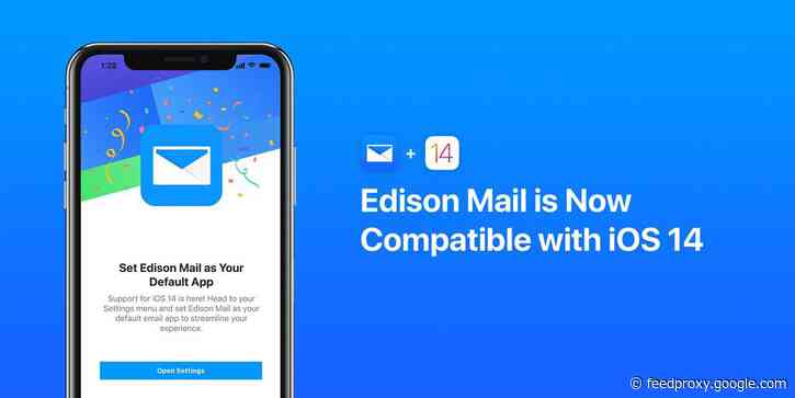 Edison Mail gains the ability to be set as the default email client on iOS 14