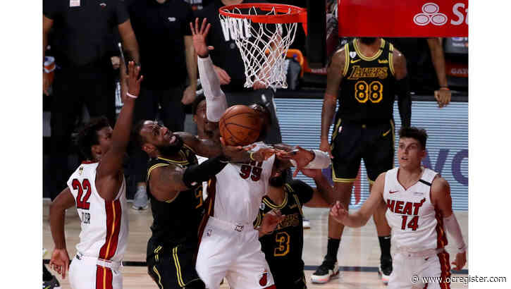 Lakers denied chance to clinch, lose to Heat in Game 5