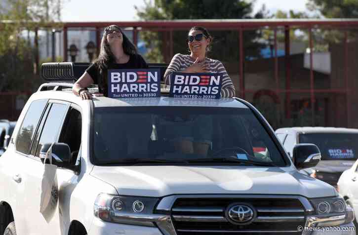 Biden-Harris sign shot at six times outside Pennsylvania home