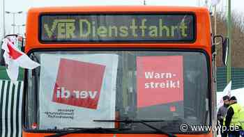 UPDATE Streik: Noch weniger Busse in Wetter und Herdecke - WP News