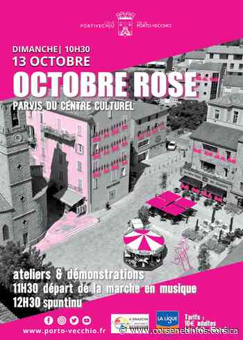 Octobre rose à Porto-Vecchio : plusieurs rendez-vous, malgré le contexte - Corse Net Infos