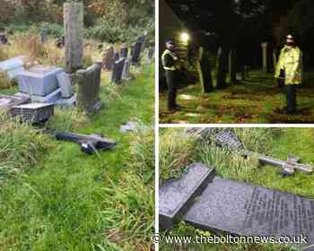 Police patrol cemetery following vandalism incident