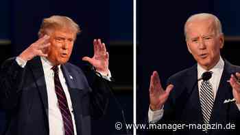 Zweites TV-Duell zwischen Donald Trump und Joe Biden abgesagt