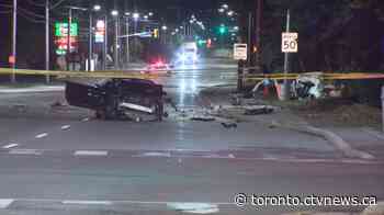 One person is dead, another is in custody after collision in Mississauga