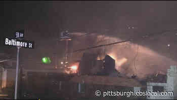Multiple Fire Crews Battle House Fire In Brownsville