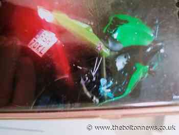 Motorcyclist fled injury crash scene