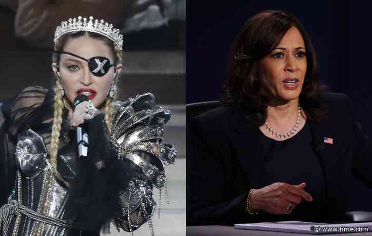 Madonna shares support for “intelligent, compassionate” Kamala Harris