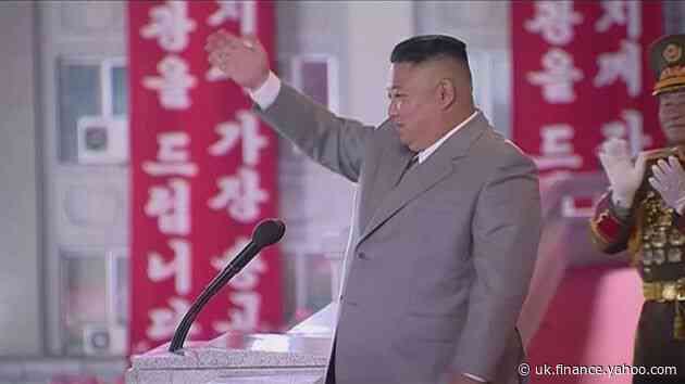 Kim Jong-Un Unveils New Nuclear Missile During Huge Parade