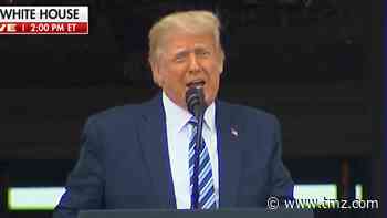 COVID Positive Trump Holds White House Event for POC, Turns Into Rally