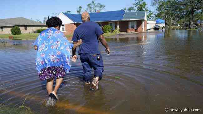 Hurricane Delta crashed onshore 13 miles away from where Laura struck only 43 days ago