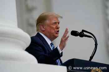 The Latest: Trump Makes Speech From White House Balcony