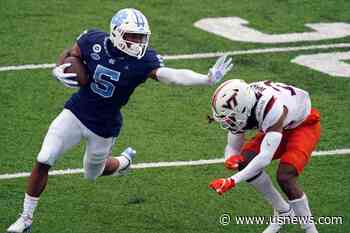 Carter, No. 8 UNC Run Past No. 19 Virginia Tech 56-45