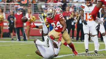 Williams put on IR, leaving 49ers thin at CB spot
