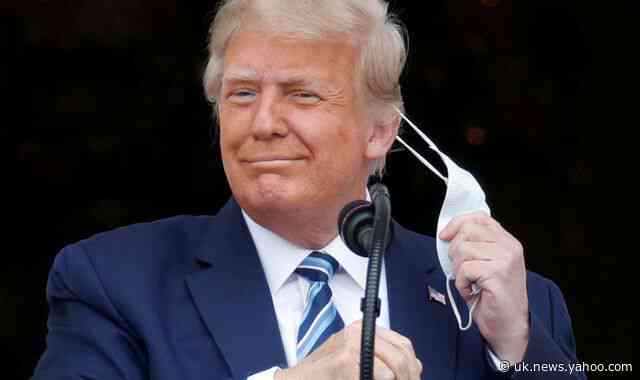 US Election 2020: Donald Trump returns to campaign mode as hundreds of supporters gather on White House lawn
