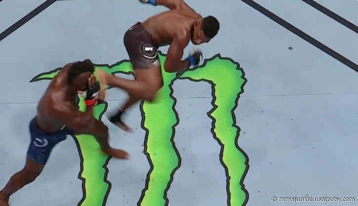 UFC on ESPN+ 37 video: Joaquin Buckley's insane back kick delivers 'Knockout of the Year' contender