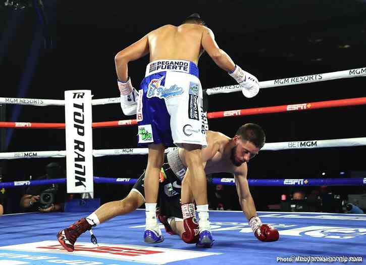 Results / Photos: Navarrete Decisions Villa to Win Featherweight Title
