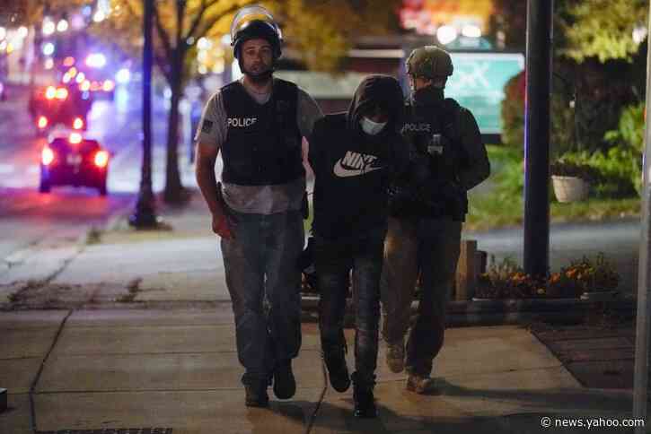 28 arrested, tear gas used in Wisconsin protests