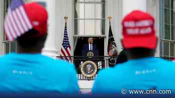 A defiant Trump delivers a dark White House speech