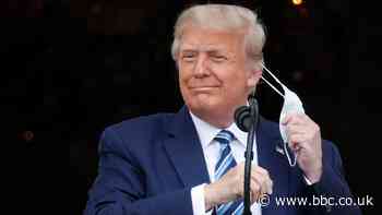 White House rally: Trump holds first public event since Covid diagnosis
