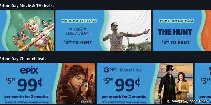 Prime Video movie and TV show rentals and purchases are up to 50% off for Amazon Prime Day 2020, and available to stream right now