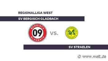 SV Bergisch Gladbach - SV Straelen: Gladbach weiter ohne Heimsieg - Regionalliga West - DIE WELT