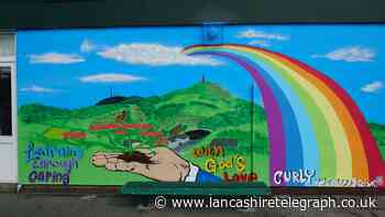 Darwen graffiti artist strikes again - murals pop up at school, BMX hut and country's highest pub