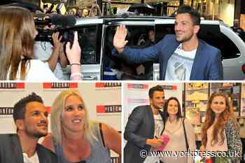 When Peter Andre met his 'Mysterious Girls' in York