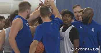 New Pronghorns basketball coach making mark after CEBL Championship win - Global News