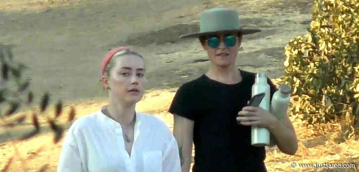 Amber Heard & Girlfriend Bianca Butti Head Out for a Hike in L.A.