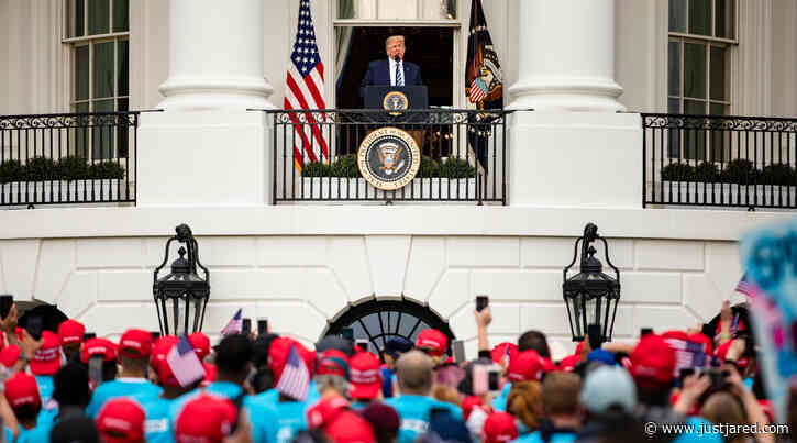 Some Attendees at Trump's White House Balcony Speech Had Their Travel Paid, New Report Claims
