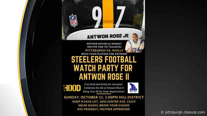 Watch Party To Be Held In Hill District Celebrating Steelers’ Partnership With Family Of Antwon Rose Jr.