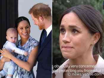 Meghan Markle says that the day of her now-famous candid interview, she was 'running a marathon' balancing mom and duchess responsibilities