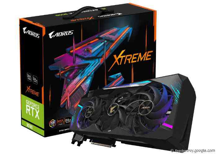Gigabyte AORUS Gaming GeForce RTX 30-Series graphics cards