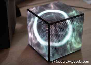 Raspberry Pi CPU status cube display