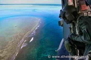 Australian navy tows unexploded bomb away from reef - St Helens Star
