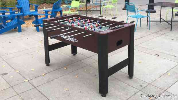 Anonymous donor replaces foosball table in Bridgeland