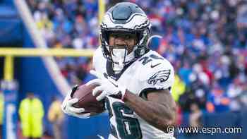 Eagles' Miles Sanders burns Steelers with 74-yard TD run