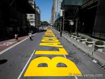 A North Carolina university went into lockdown after it received a threat about its Black Lives Matter mural
