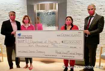 Rhode Island Medical Imaging Makes a Large Donation to the State's Women's Cancer Screening Program - Rhode Island Monthly