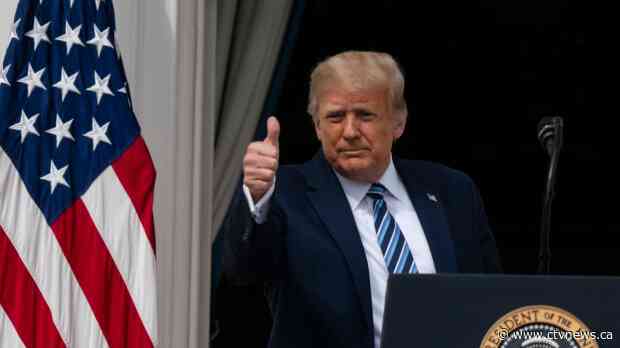 Trump claims he's free of virus, ready for campaign trail