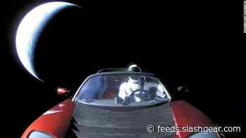 Starman just made another flyby of Mars in his Tesla Roadster