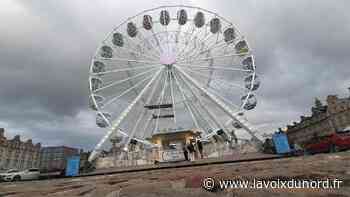 Arras : la grande roue seule sur les pavés réenchantera-t-elle la fin d'année ? - La Voix du Nord