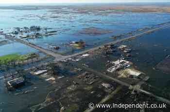 Dramatic aerial photos show devastation in Louisiana after Hurricane Delta