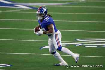 The Latest: Giants End Drought, Take Early Lead Over Cowboys